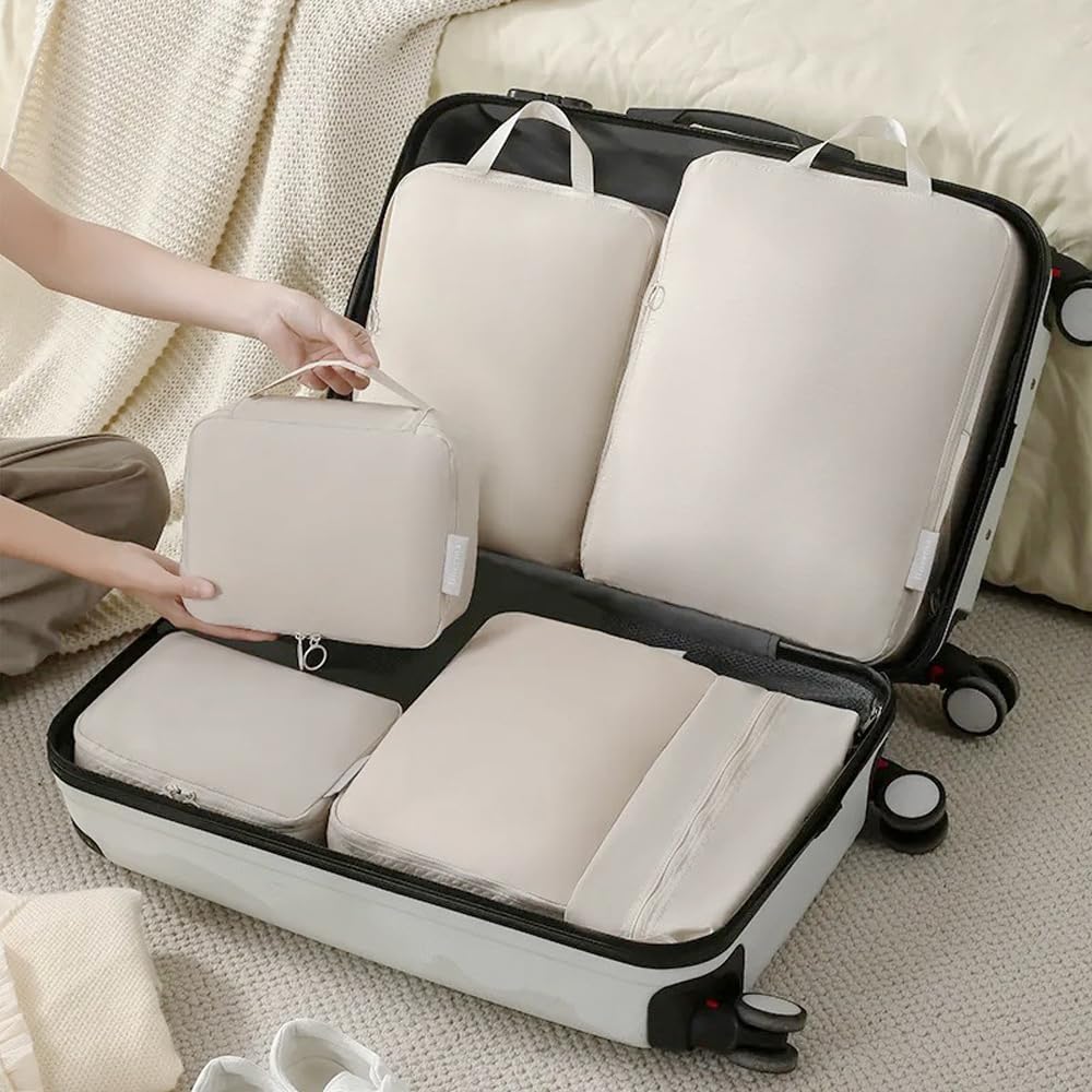 6pcs Compression Packaging Cube - Durable Polyester