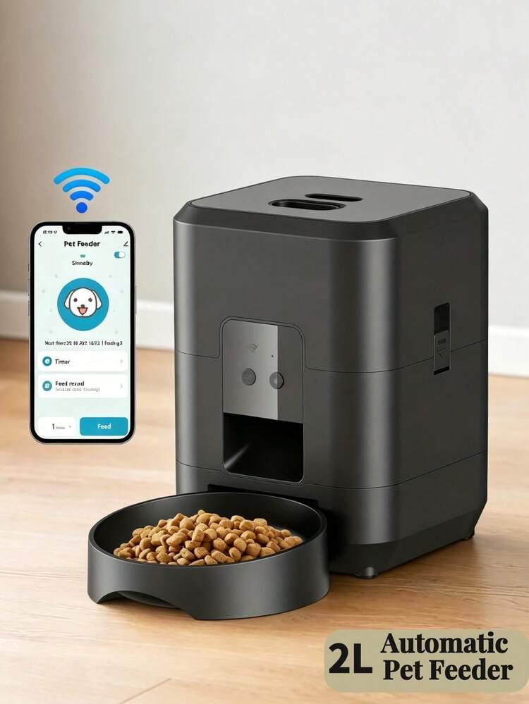 2L 5V USB Automatic Pet Food Feeder for Dog Cat Smart