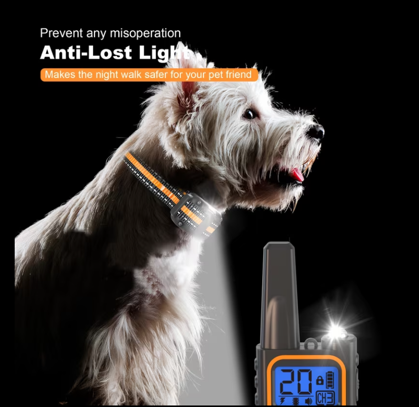Adjustable Remote Control Dog Training Collar