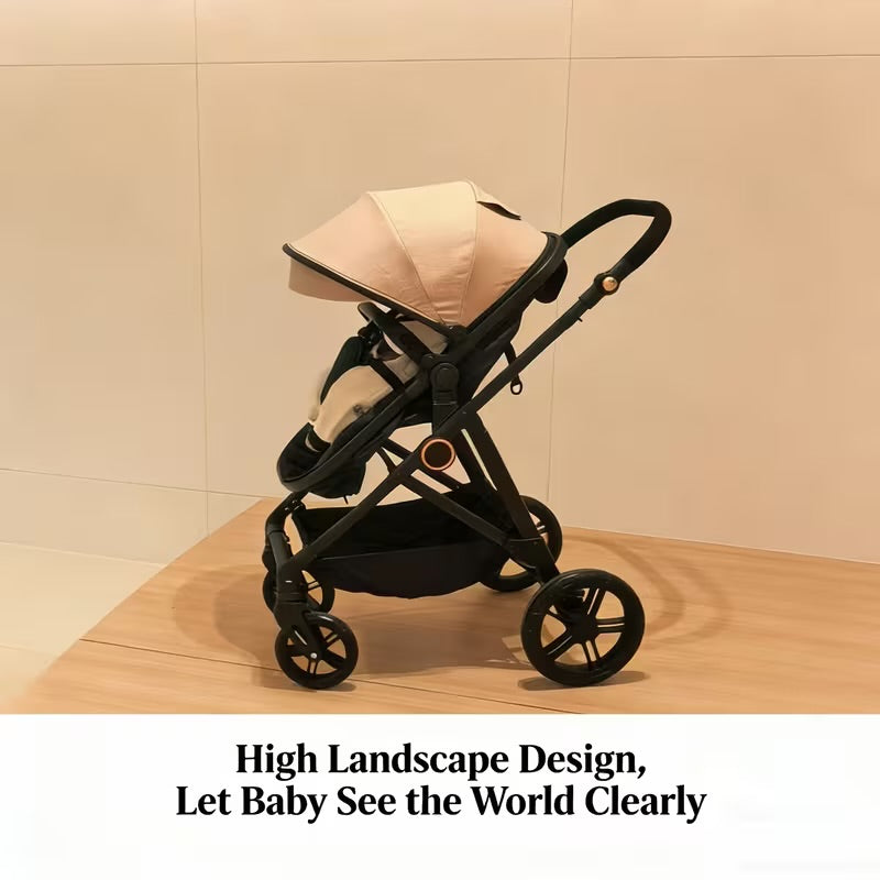 High - Landscape Four - Wheel Stroller That Can Be