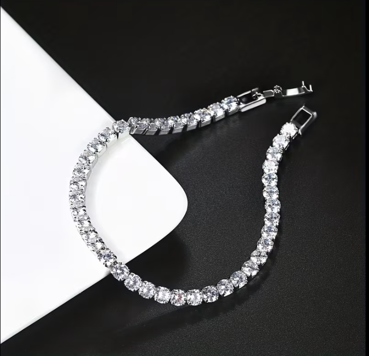 Crystal Tennis Bracelet