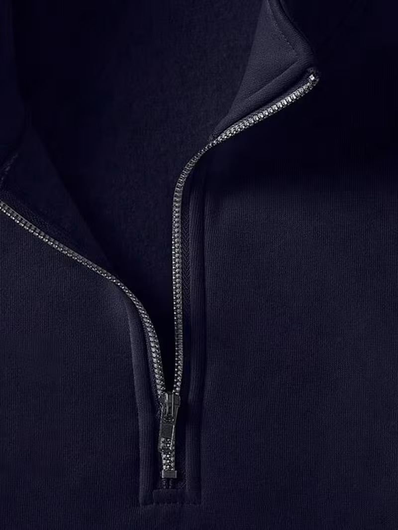Milano Fashion Design Men's Half-Zip Sweatshirt