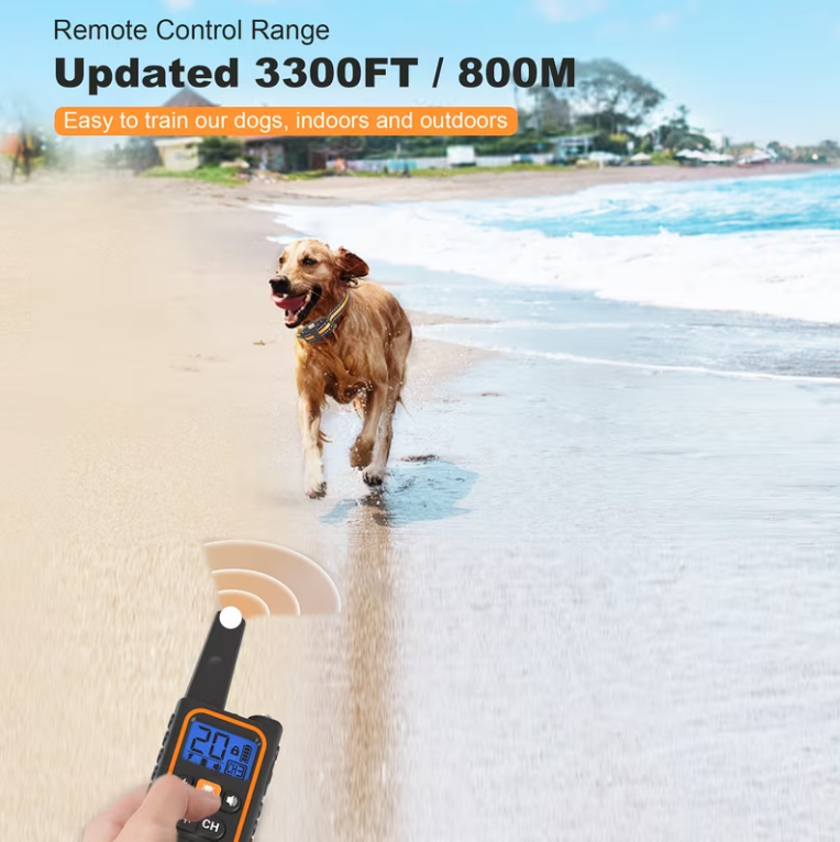 Adjustable Remote Control Dog Training Collar