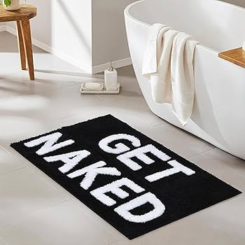 1pc Fun Bathroom Mat
