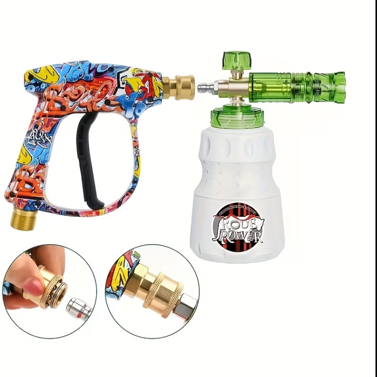 High-Pressure Washer Spray Gun Kit