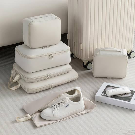 6pcs Compression Packaging Cube - Durable Polyester