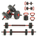 LocalGetUp 4-in-1 Adjustable Weight Set Barbell