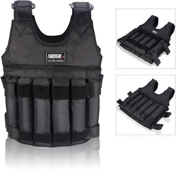Adjustable Weighted Vest with Weights