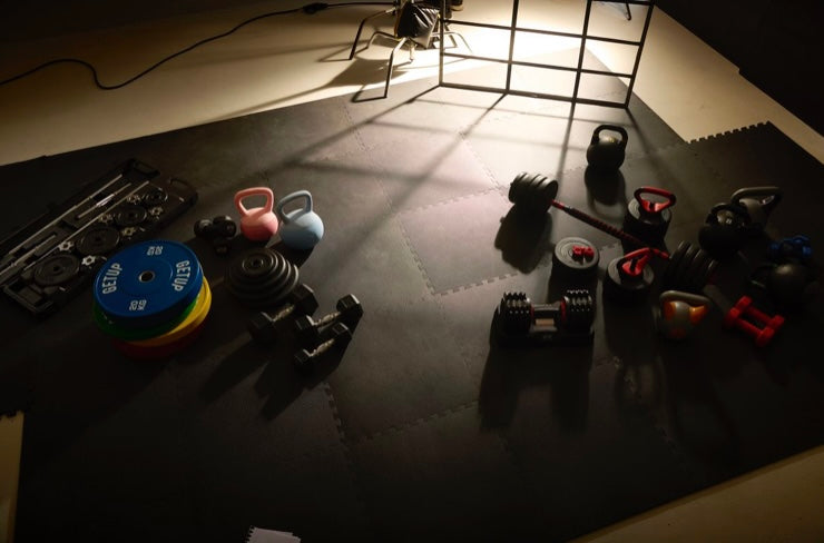 LocalGetUp 4-in-1 Adjustable Weight Set Barbell