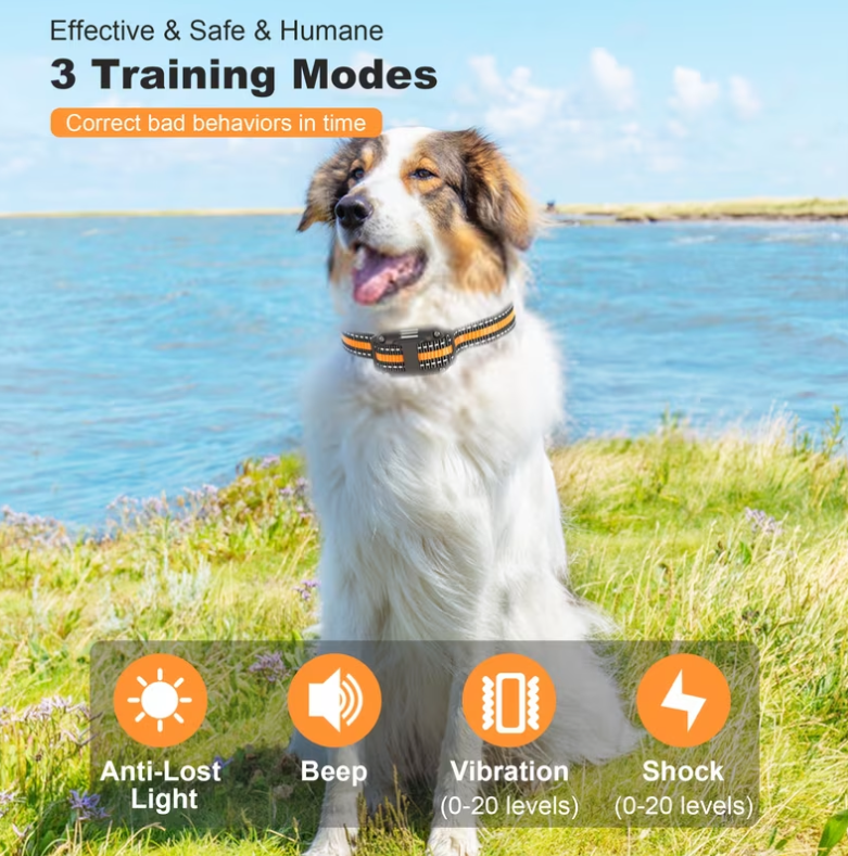 Adjustable Remote Control Dog Training Collar