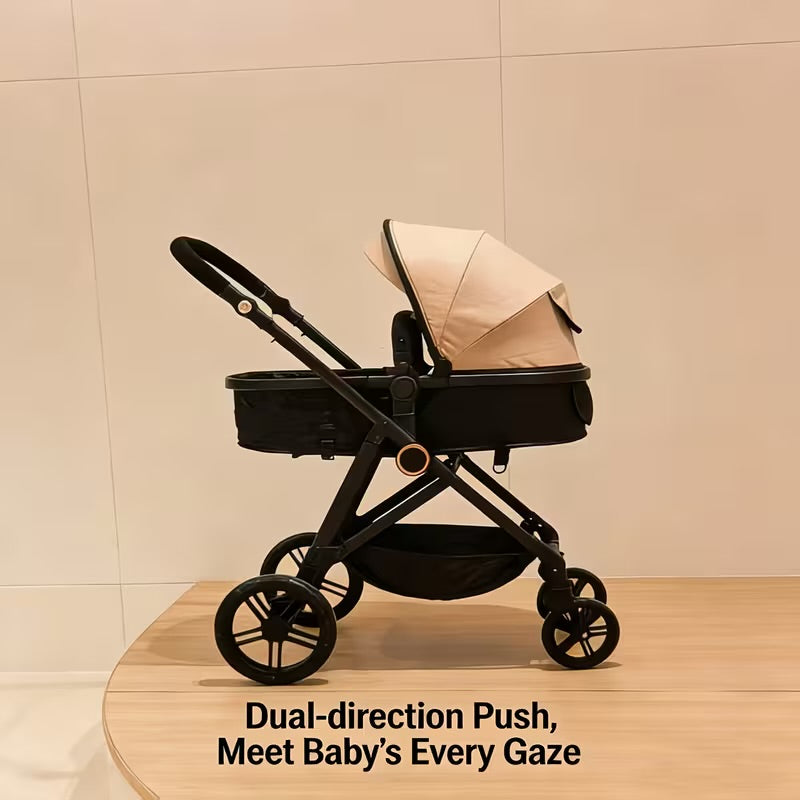 High - Landscape Four - Wheel Stroller That Can Be