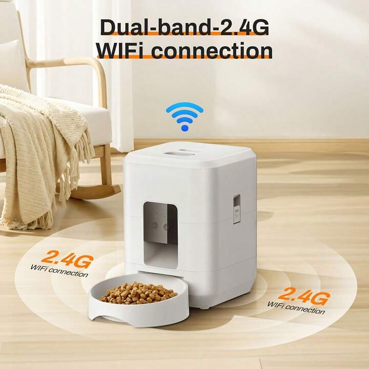2L 5V USB Automatic Pet Food Feeder for Dog Cat Smart