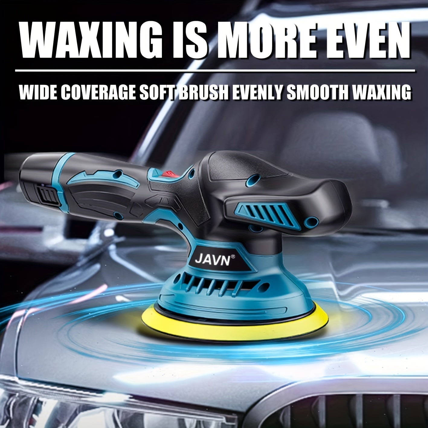 12V 5000RPM Mini Polisher | 6Gears Car Polishing