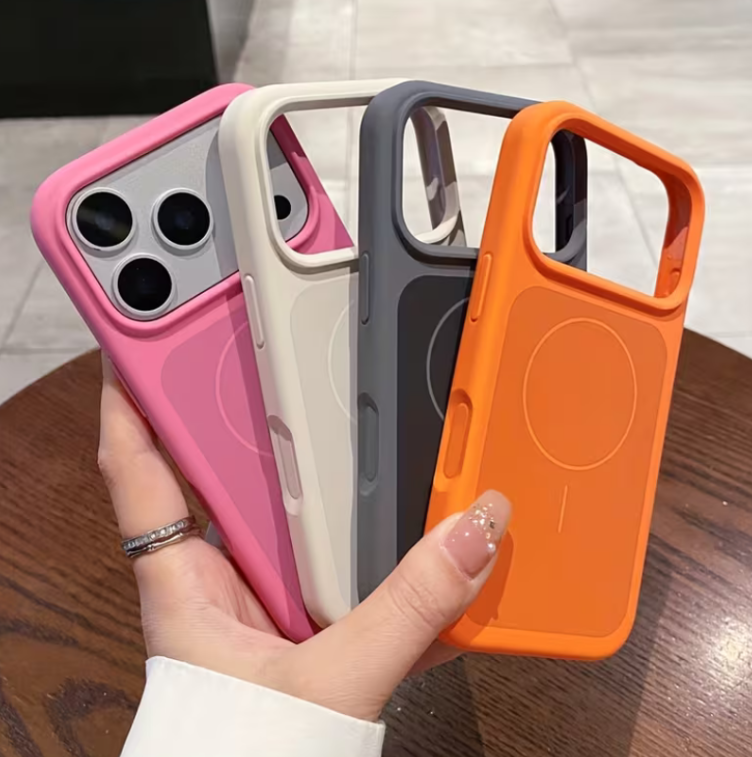 Luxury Magnetic Double Color Phone Case Compatible