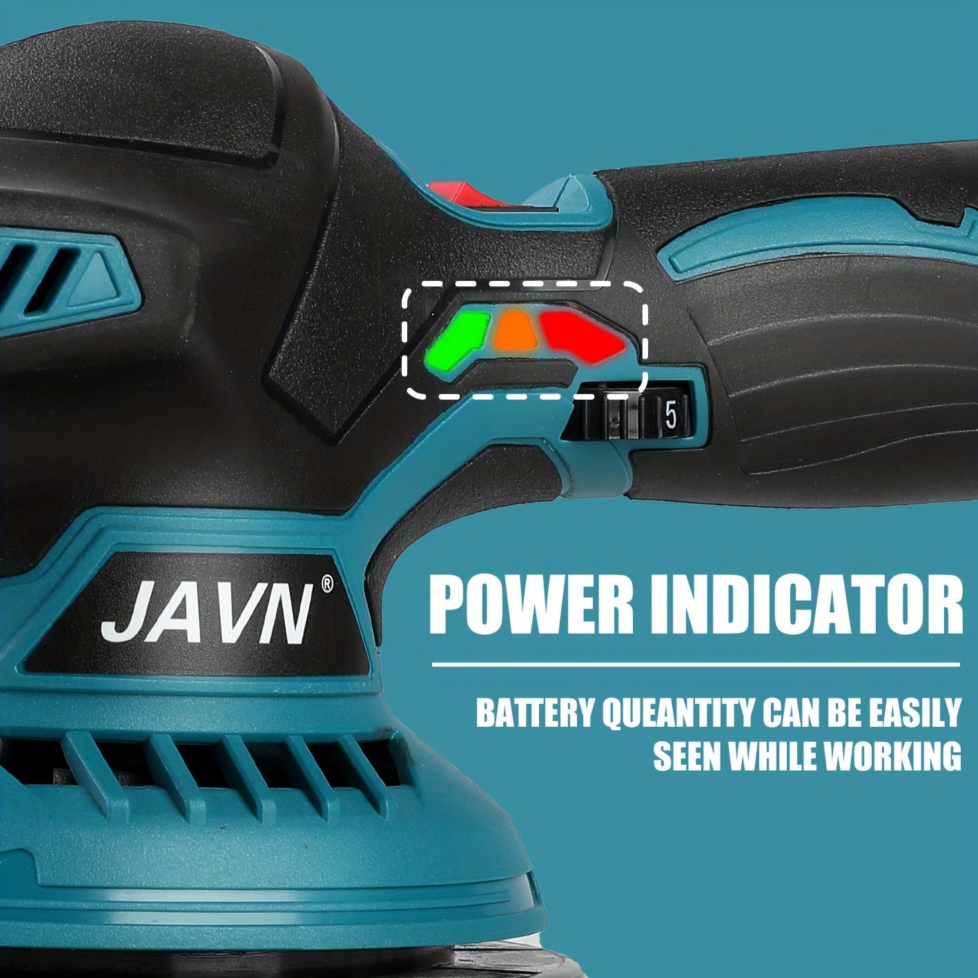 12V 5000RPM Mini Polisher | 6Gears Car Polishing