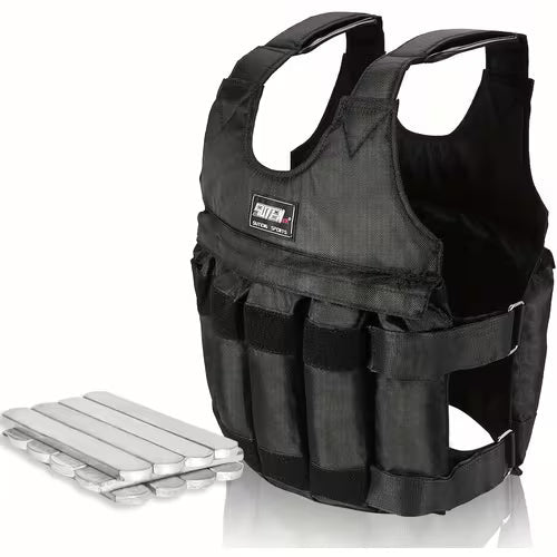 Adjustable Weighted Vest with Weights