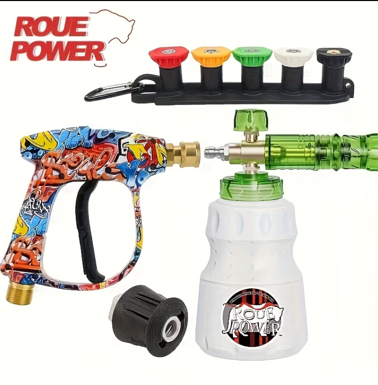 High-Pressure Washer Spray Gun Kit