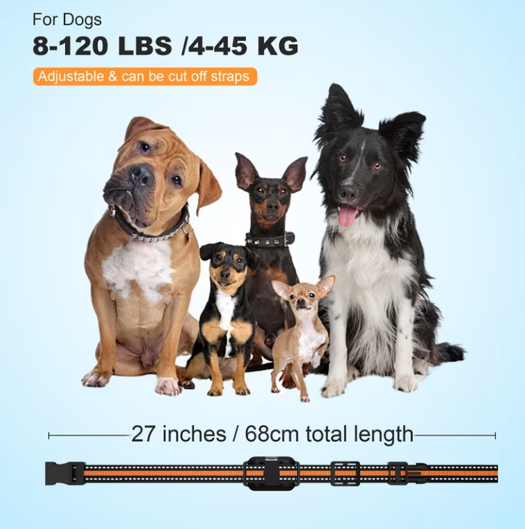 Adjustable Remote Control Dog Training Collar