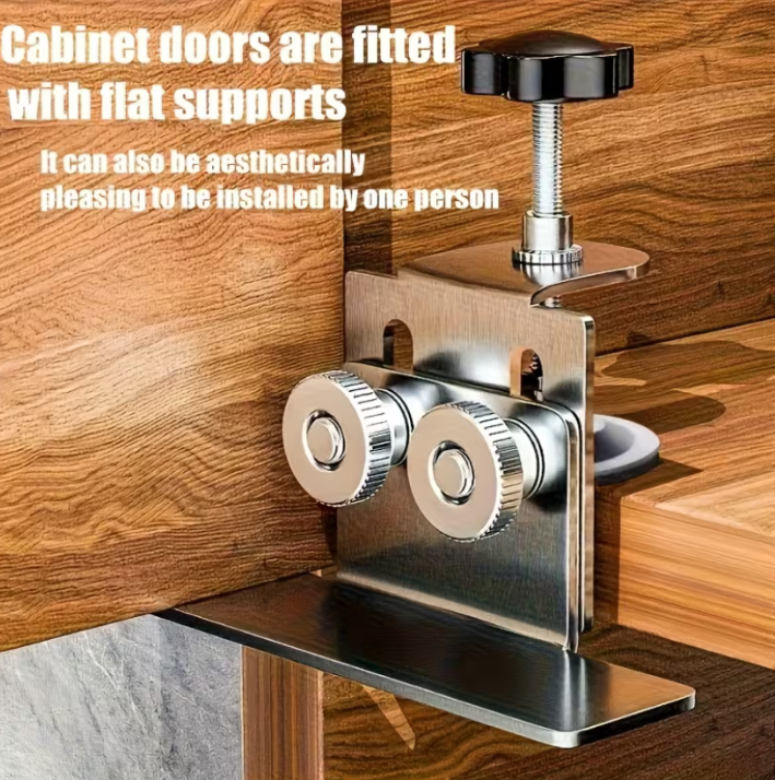 1pc of Cabinet Door Installation Fixture-Adjustable