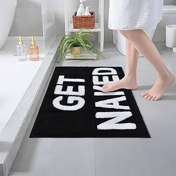 1pc Fun Bathroom Mat