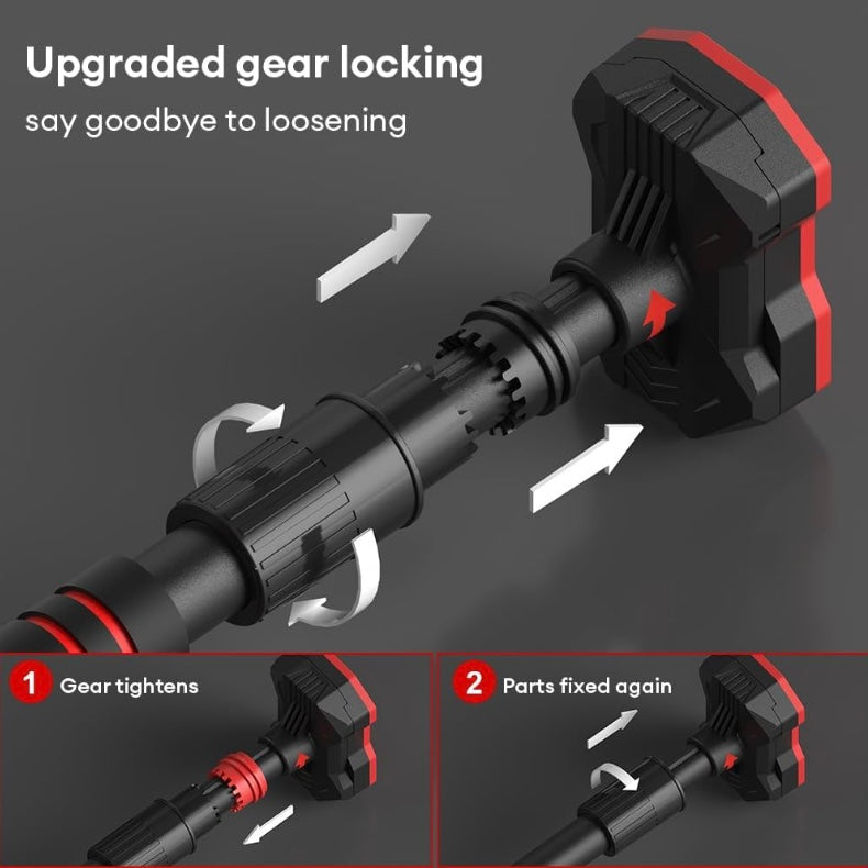 1pc Heavy-Duty All-in-One Home Gym System - Adjustable