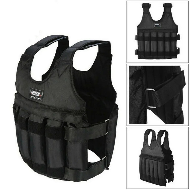 Adjustable Weighted Vest with Weights