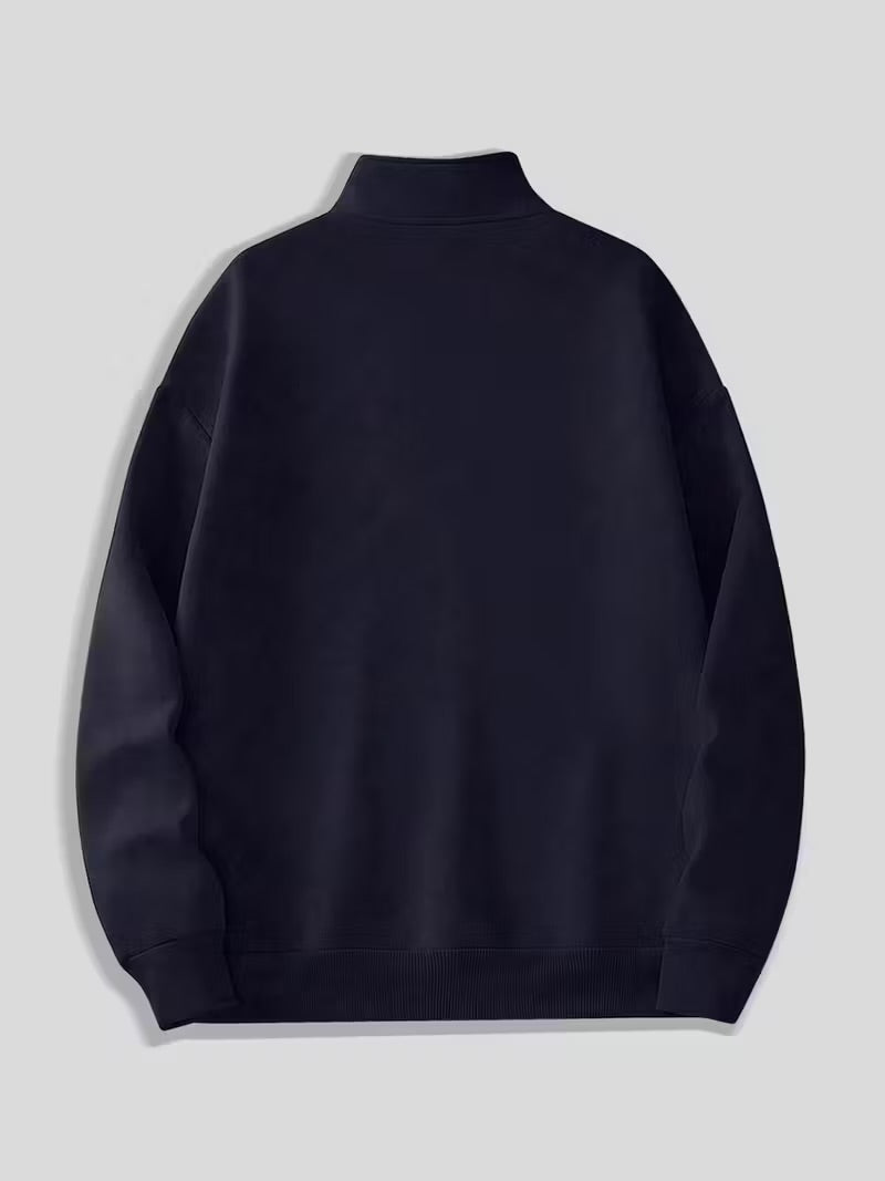 Milano Fashion Design Men's Half-Zip Sweatshirt