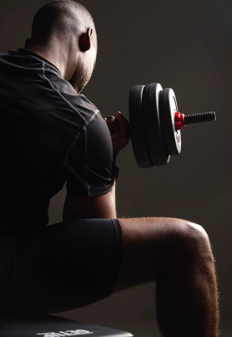 LocalGetUp 4-in-1 Adjustable Weight Set Barbell
