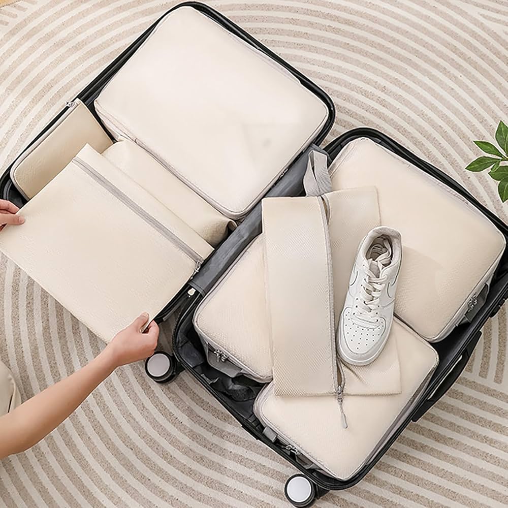 6pcs Compression Packaging Cube - Durable Polyester