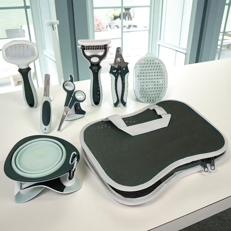8-In-1 Professional Pet Grooming Kit