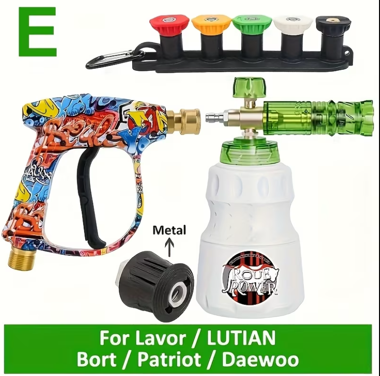 High-Pressure Washer Spray Gun Kit