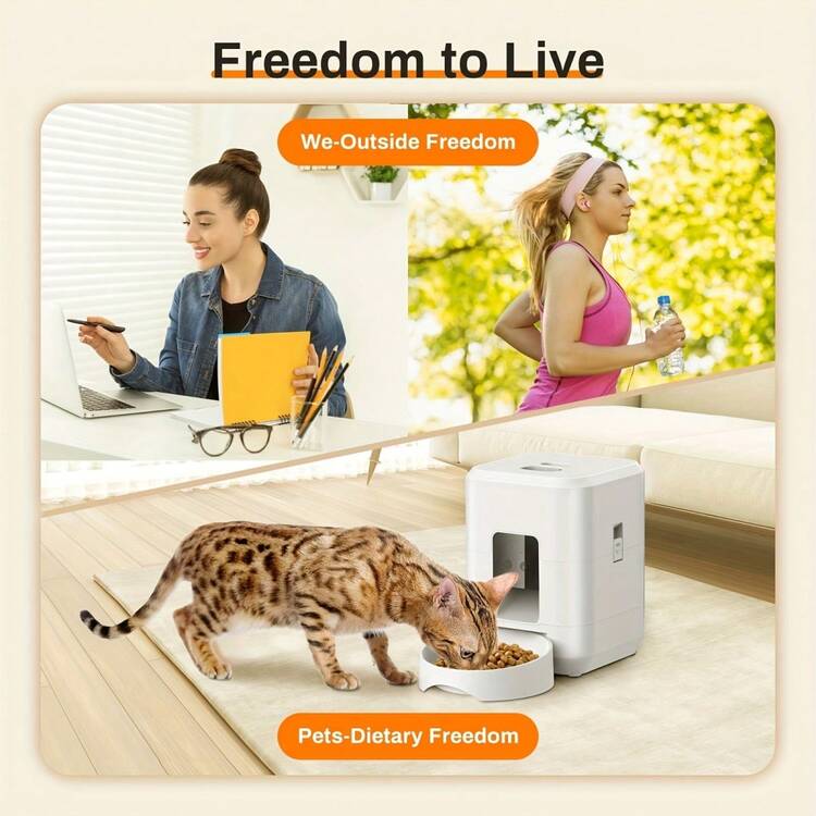 2L 5V USB Automatic Pet Food Feeder for Dog Cat Smart