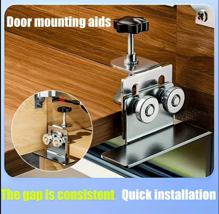 1pc of Cabinet Door Installation Fixture-Adjustable