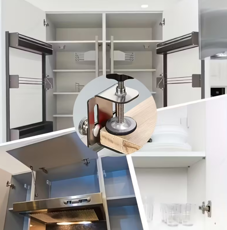 1pc of Cabinet Door Installation Fixture-Adjustable